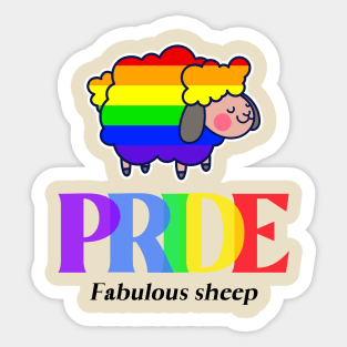 Fabulous sheep Sticker